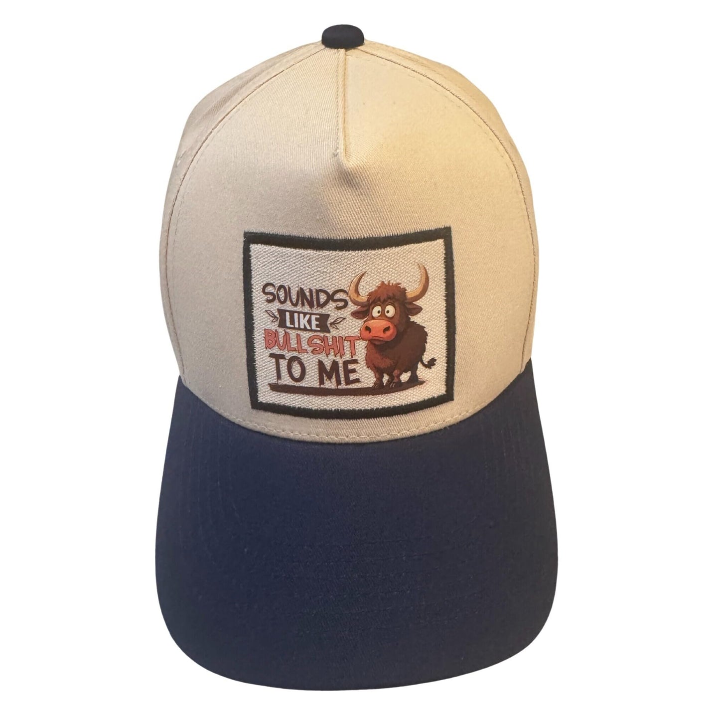 Popfizzy Sounds Like BS Funny Hats for Men and Women, Unique Gifts, Ball Cap with Funny Sayings, Jersey Shore Hat, Adjustable