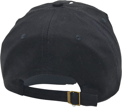 Popfizzy Women’s Boss Hat, Bling Adult Baseball Hat, Black
