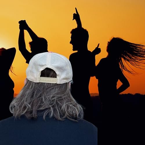 Popfizzy Funny Vintage Trucker Hats for Wine Drinkers, Adult Humor Caps, Distressed Baseball Cap (I Make Pour Decisions)